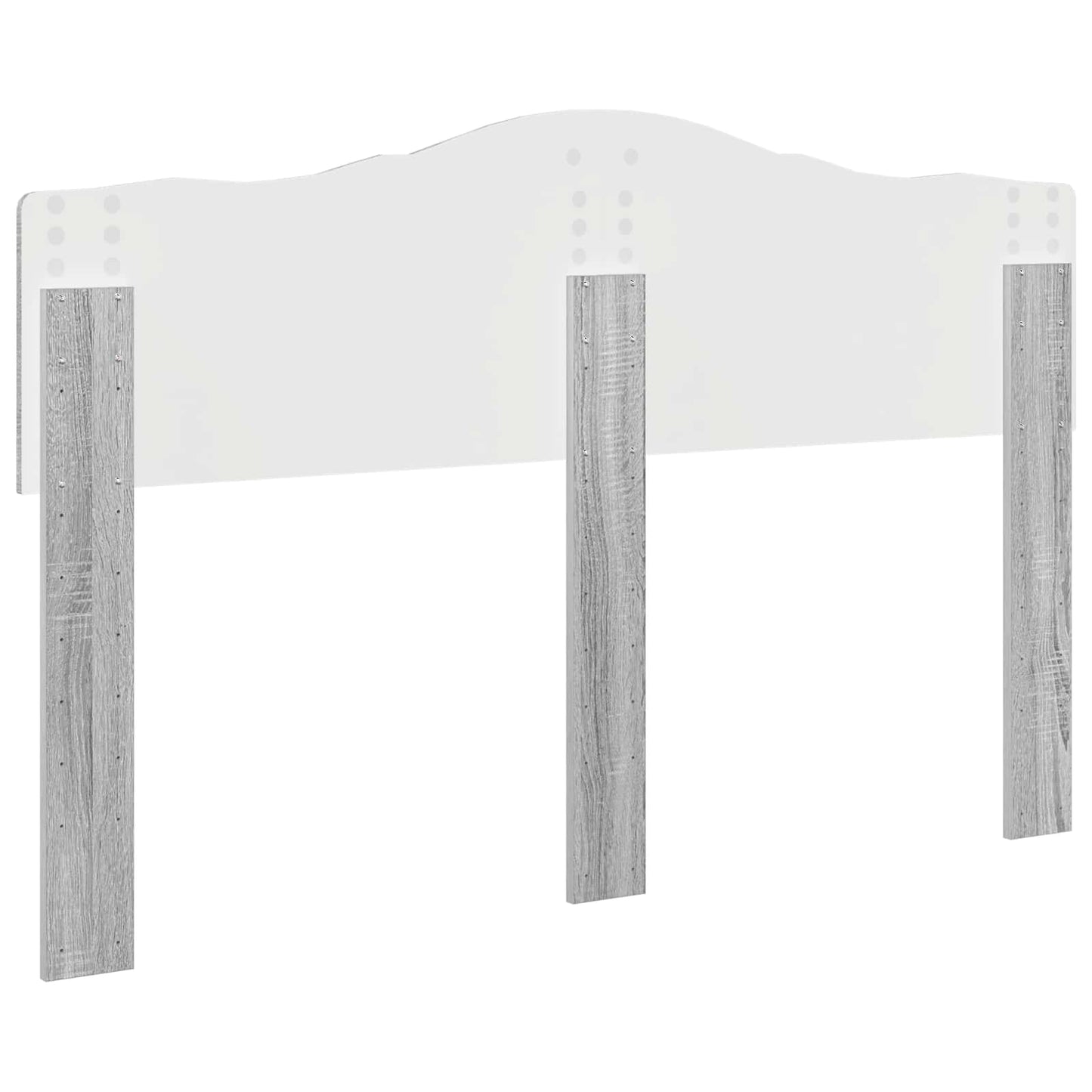 Headboard Grey Sonoma Engineered wood