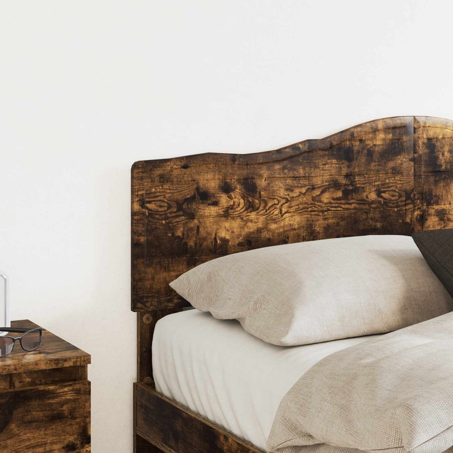 Headboard Smoked Oak Engineered wood