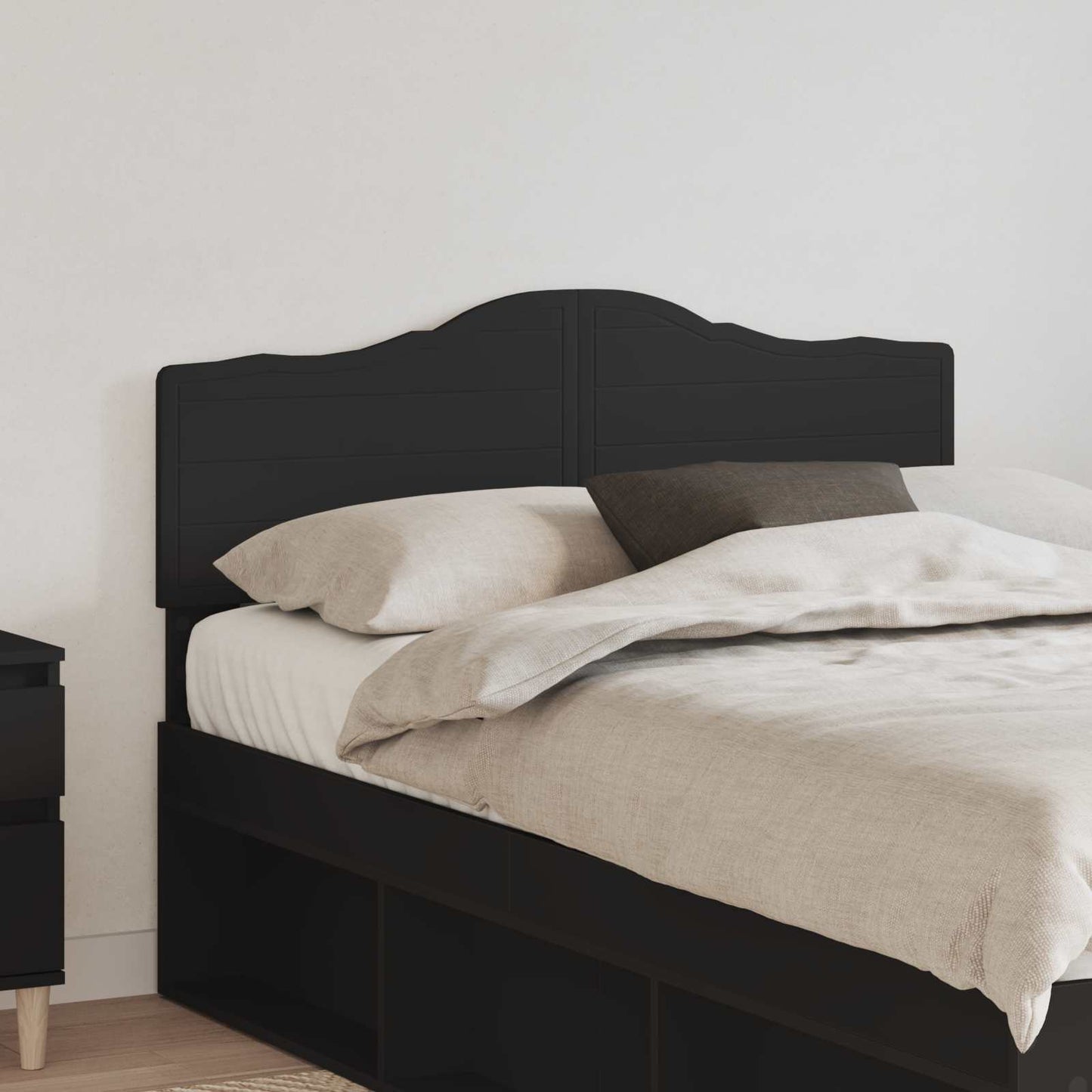 Headboard Black Oak Engineered wood