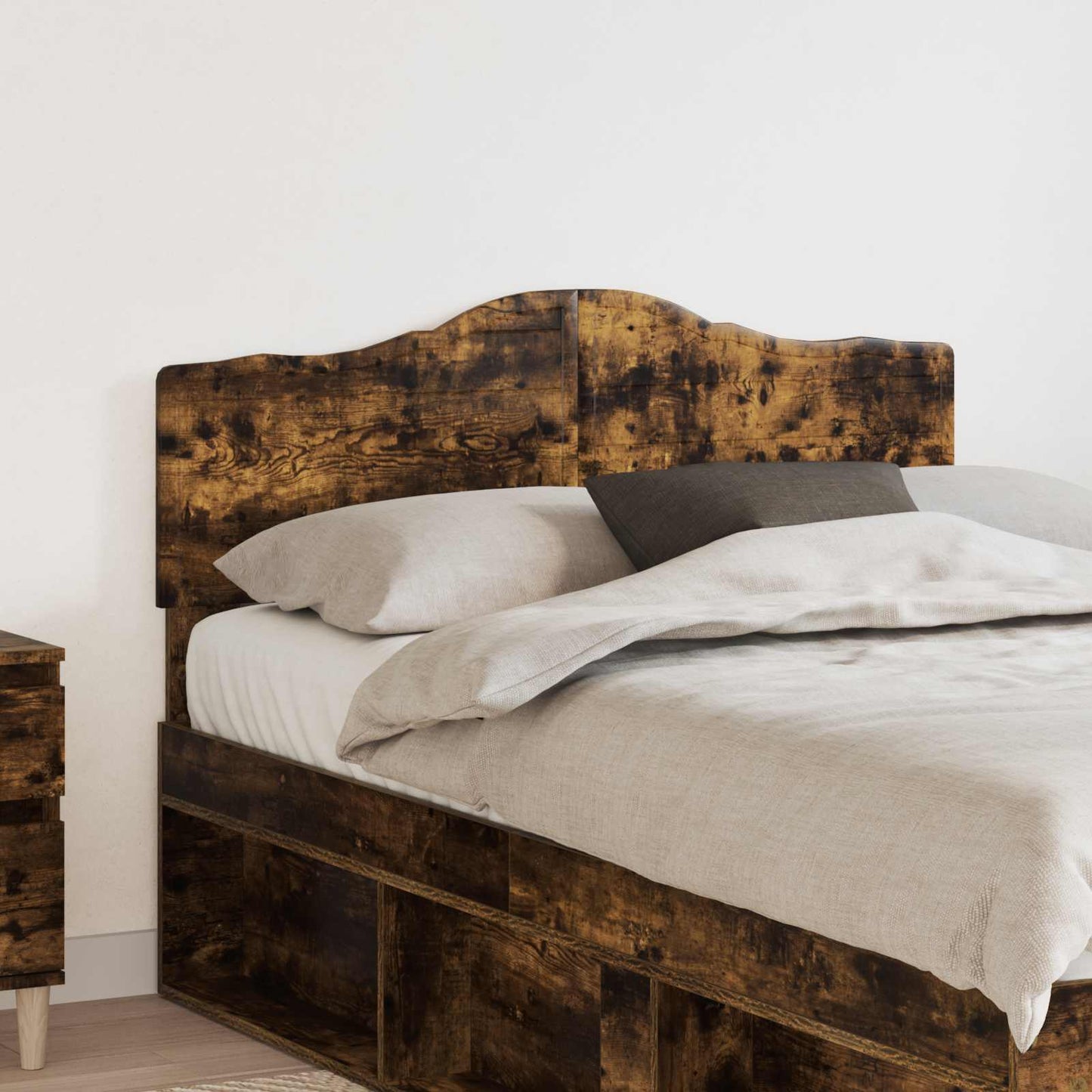 Headboard Smoked Oak Engineered wood