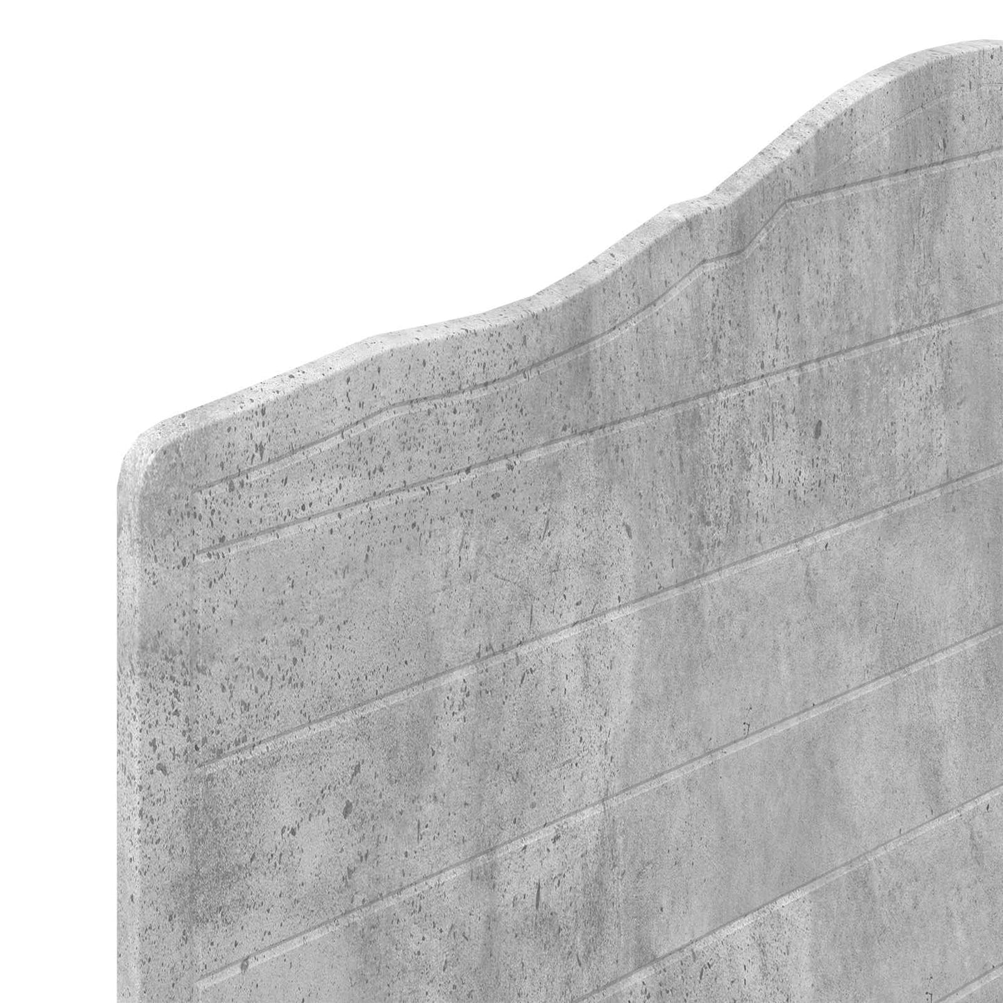 Headboard Concrete Grey Engineered wood