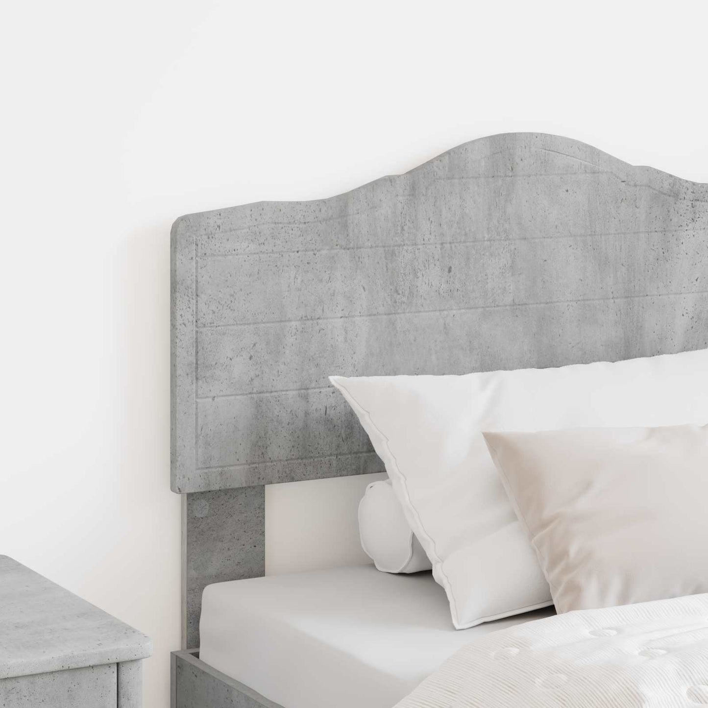 Headboard Concrete Grey Engineered wood