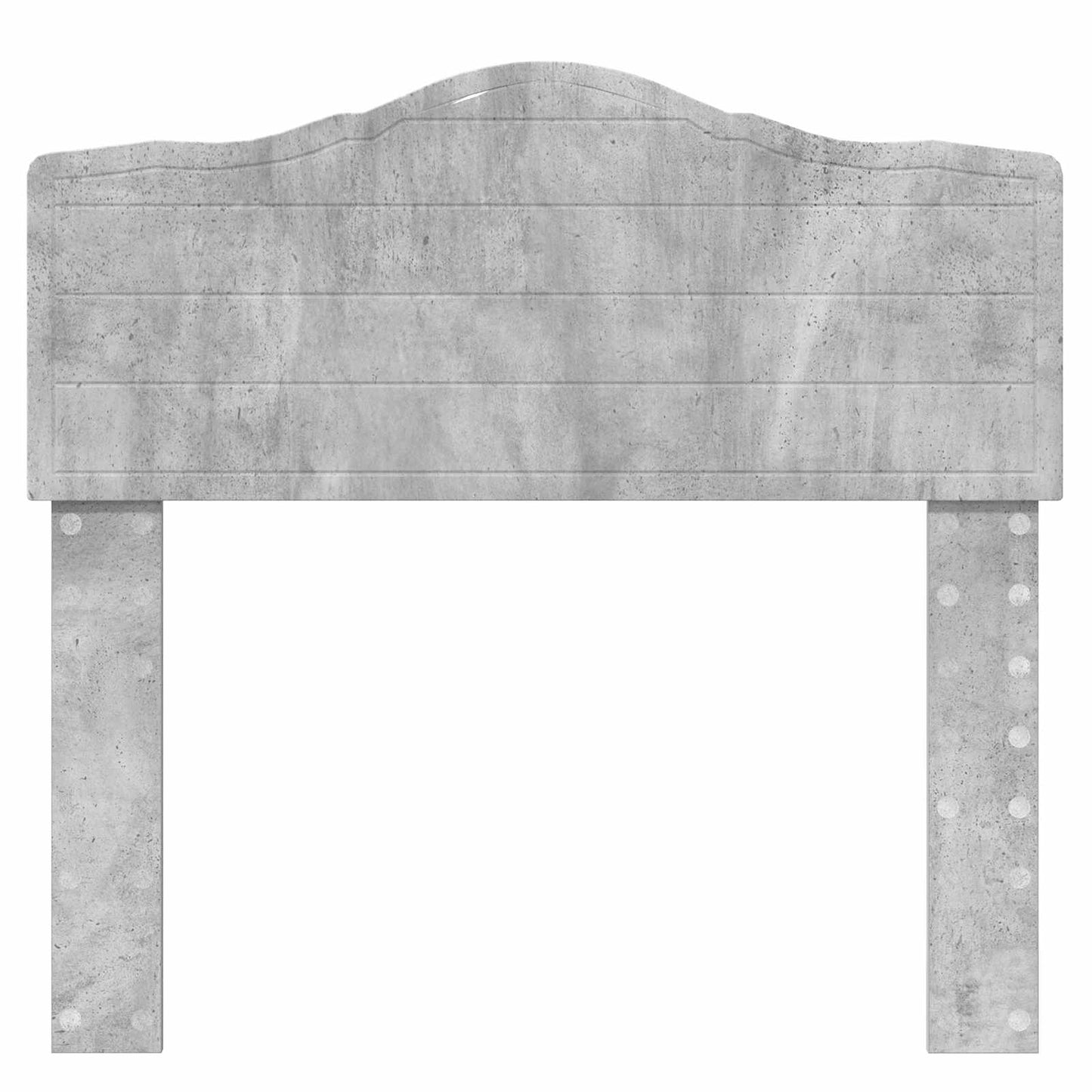 Headboard Concrete Grey Engineered wood