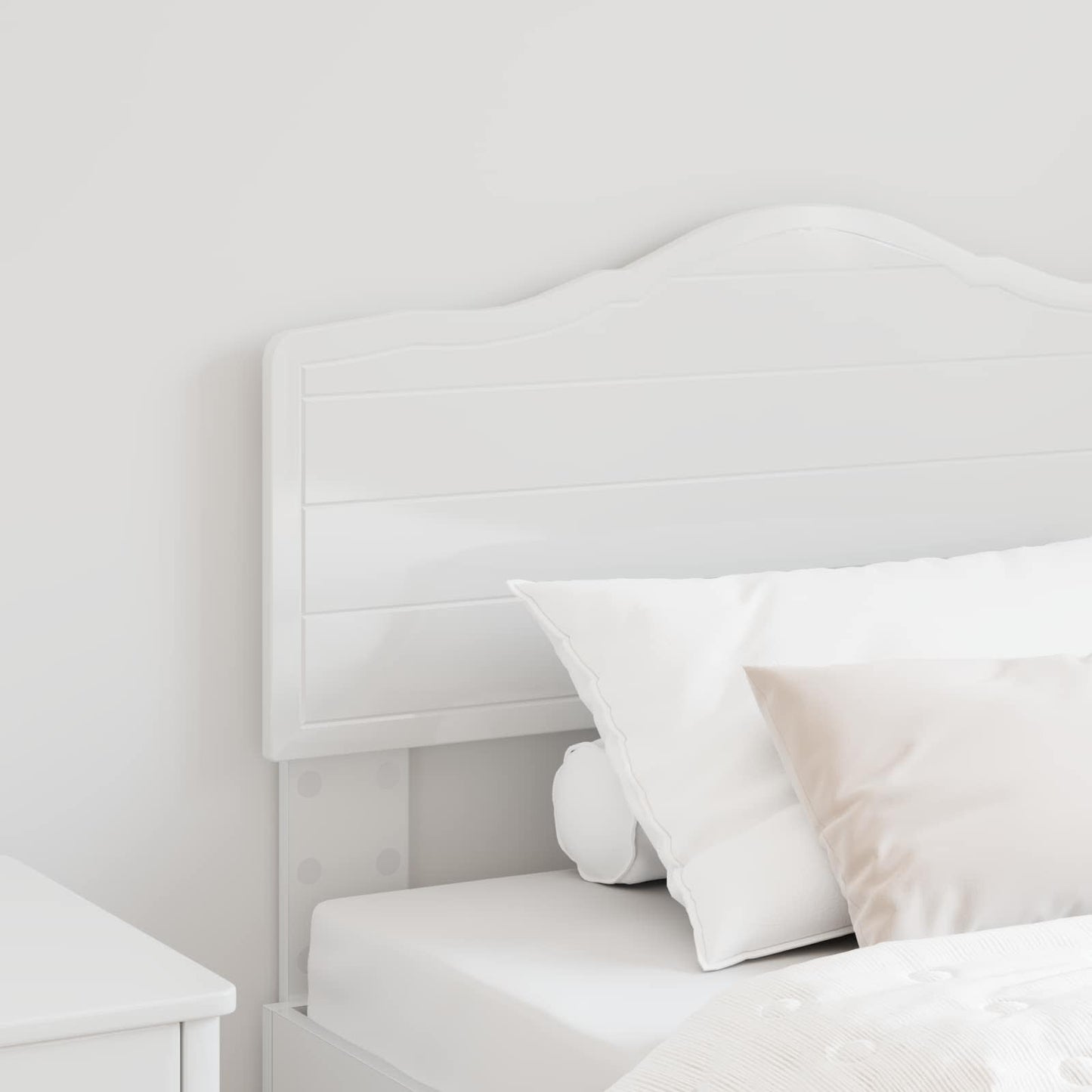 Headboard Gloss White Engineered wood