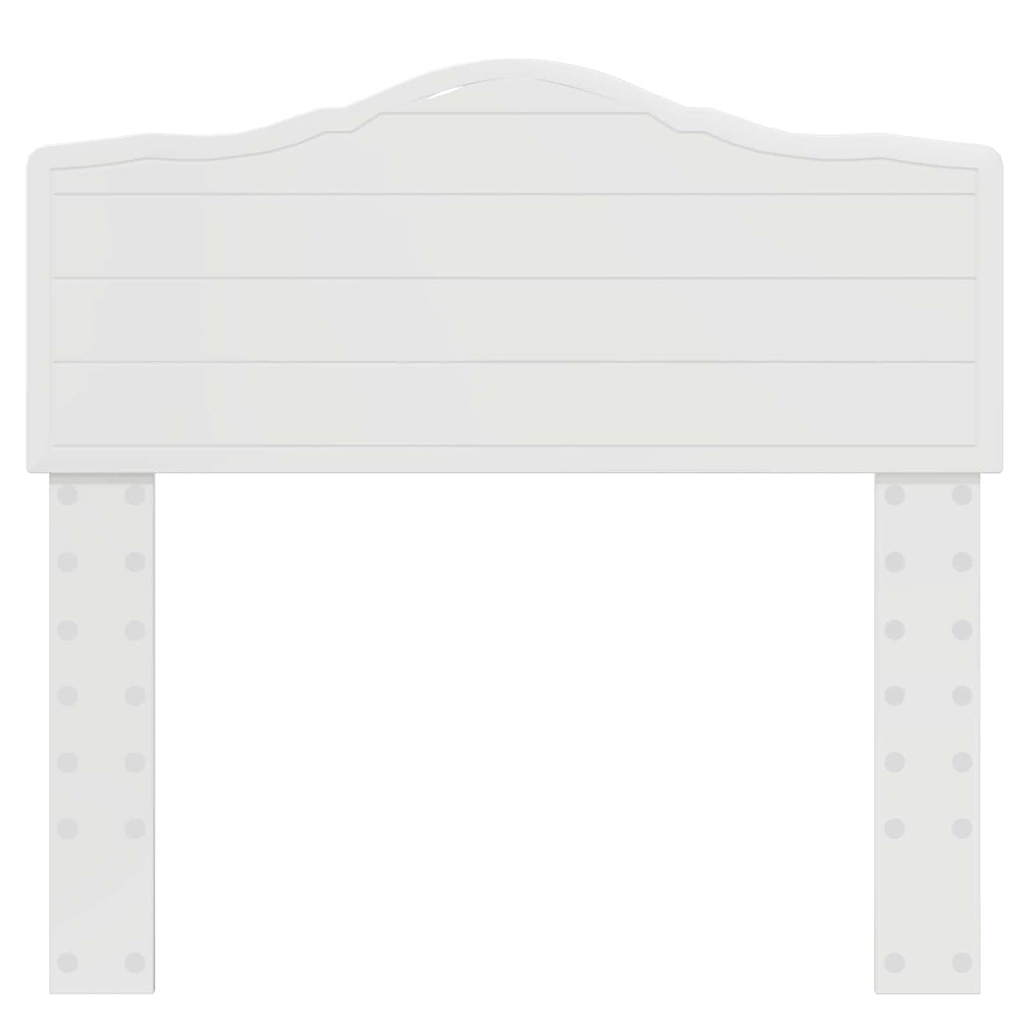 Headboard Gloss White Engineered wood