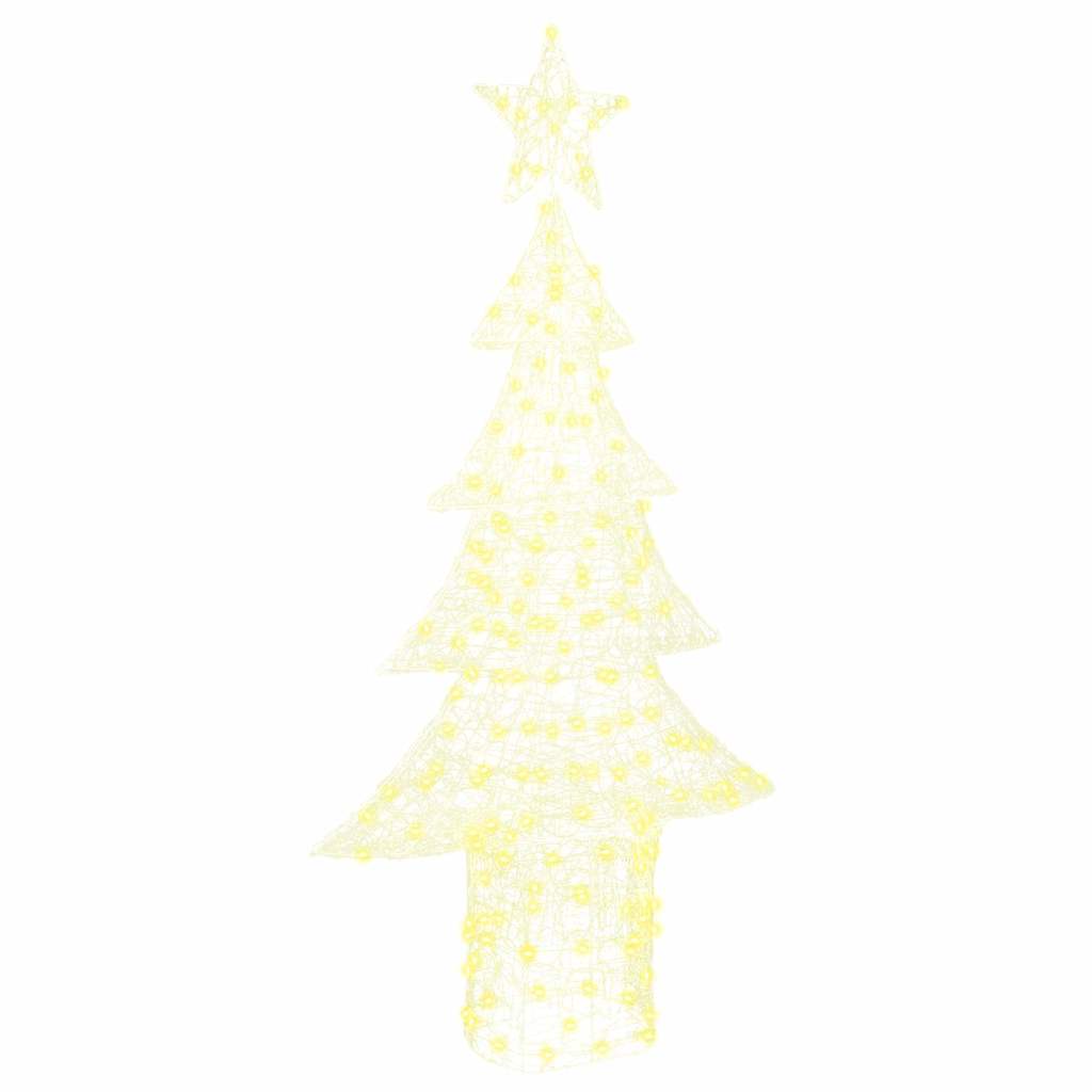 Christmas Tree with 240 LEDs Warm white 150 cm Acrylic