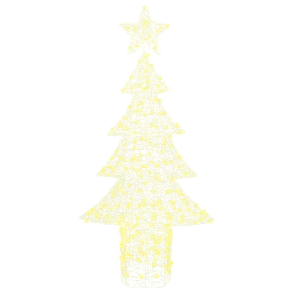 Christmas Tree with 240 LEDs Warm white 150 cm Acrylic