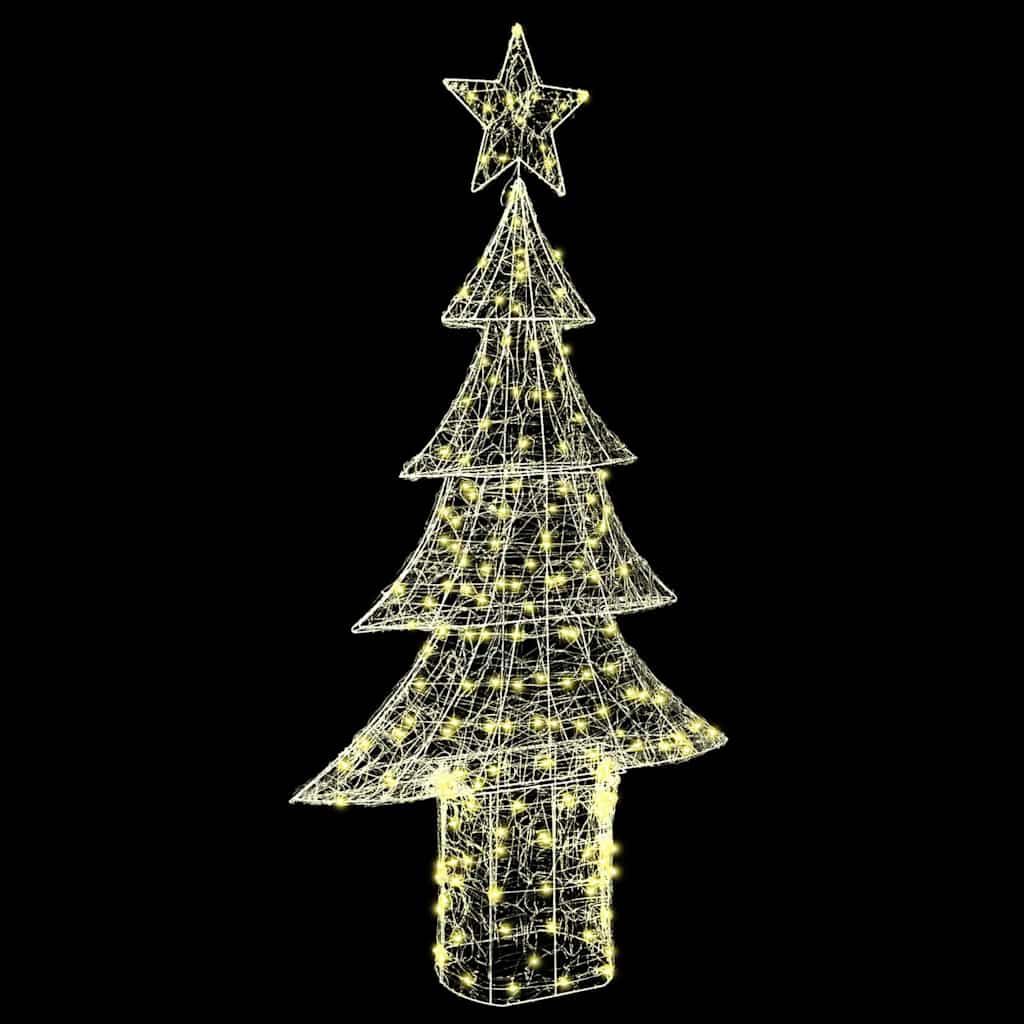 Christmas Tree with 240 LEDs Warm white 150 cm Acrylic