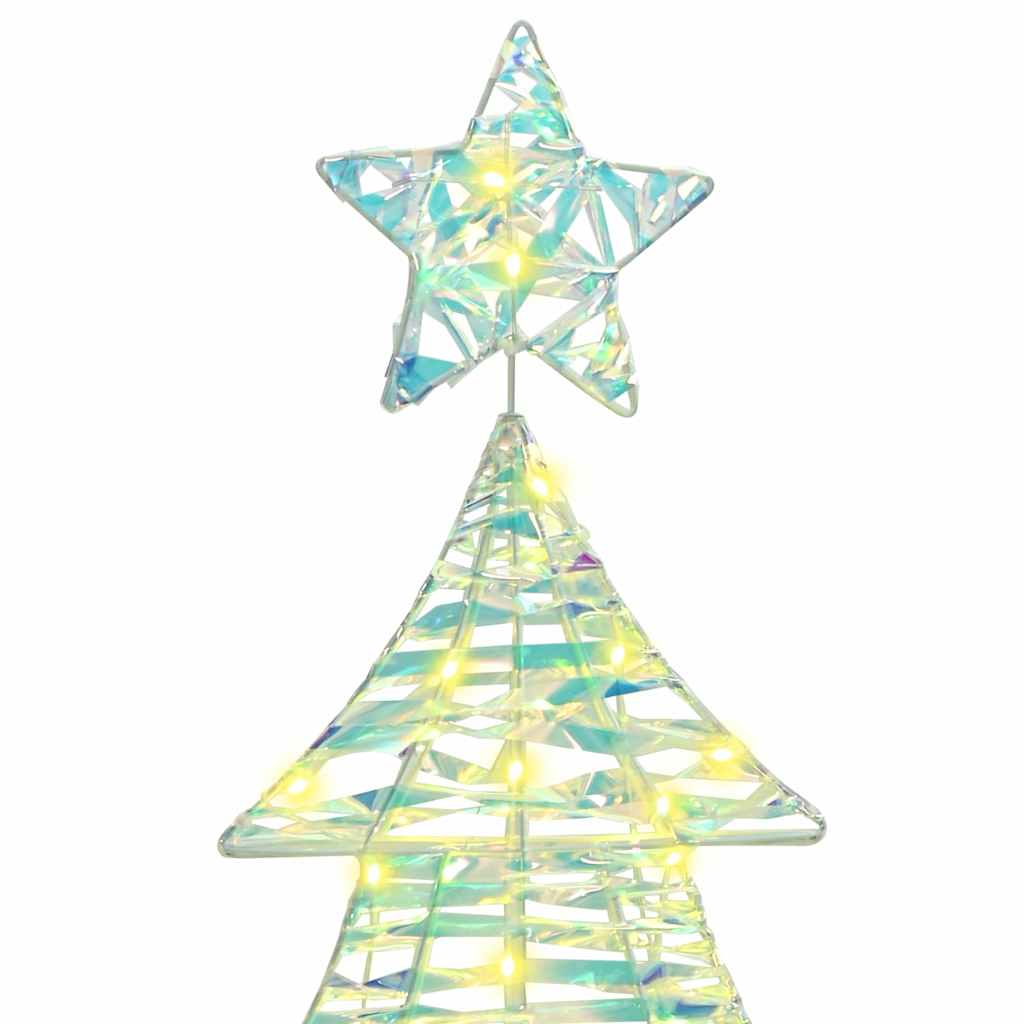 Christmas Tree with 120 LEDs Warm white 120.5 cm PET