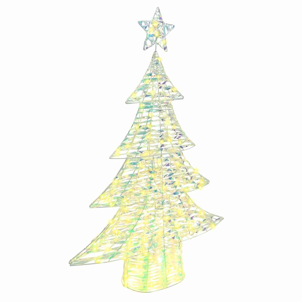 Christmas Tree with 120 LEDs Warm white 120.5 cm PET