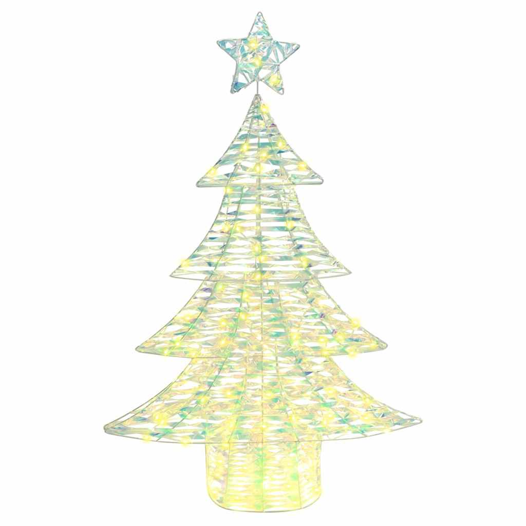 Christmas Tree with 120 LEDs Warm white 120.5 cm PET