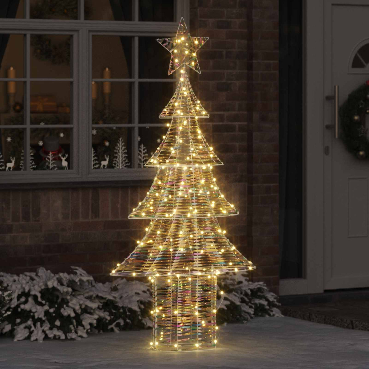 Christmas Tree Warm white 180 cm PET 240 LEDs