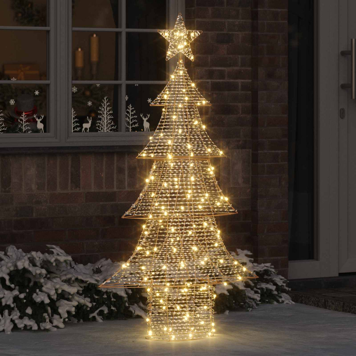 Christmas Tree Warm white 150 cm PET 160 LEDs