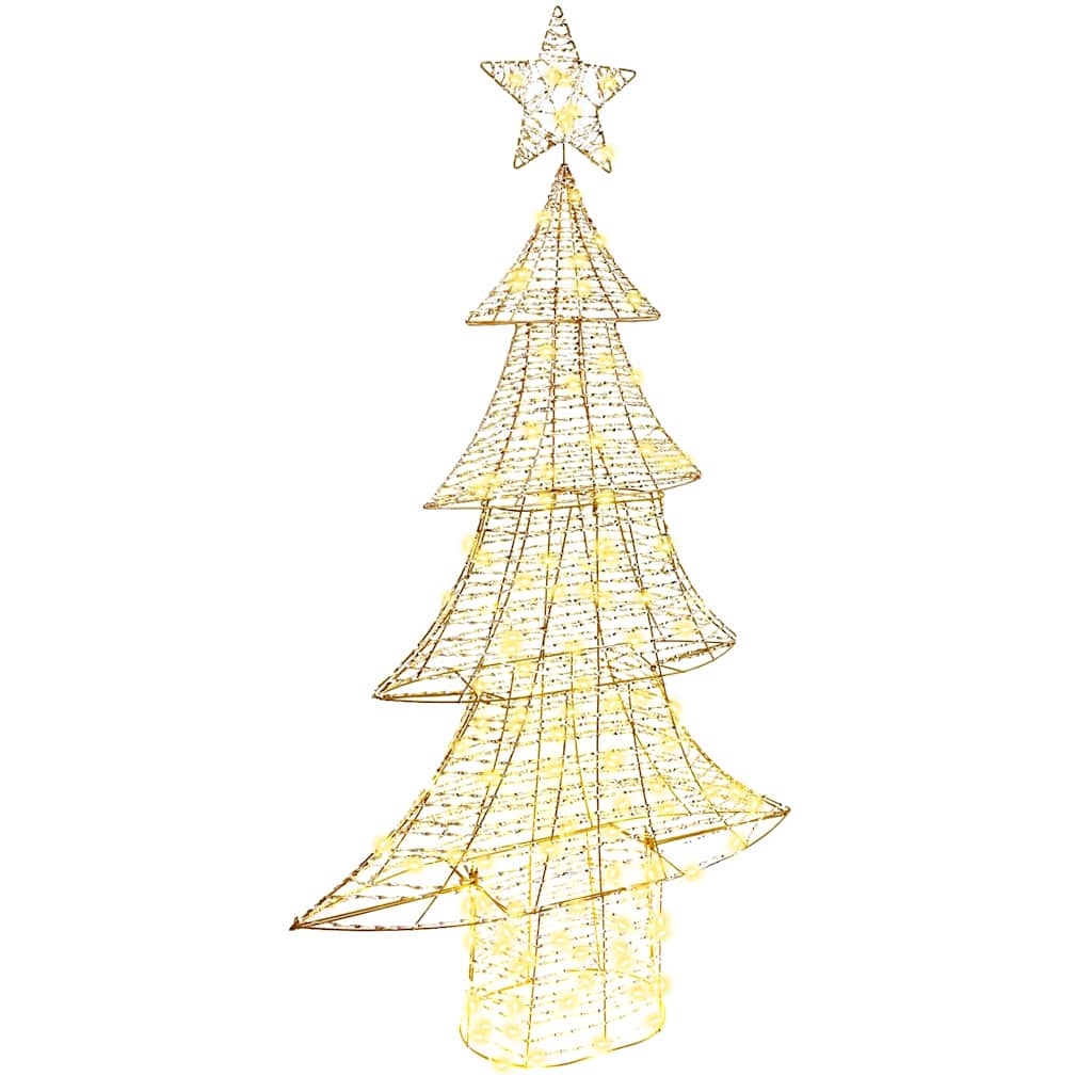 Christmas Tree with 160 LEDs Warm white 151 cm PET
