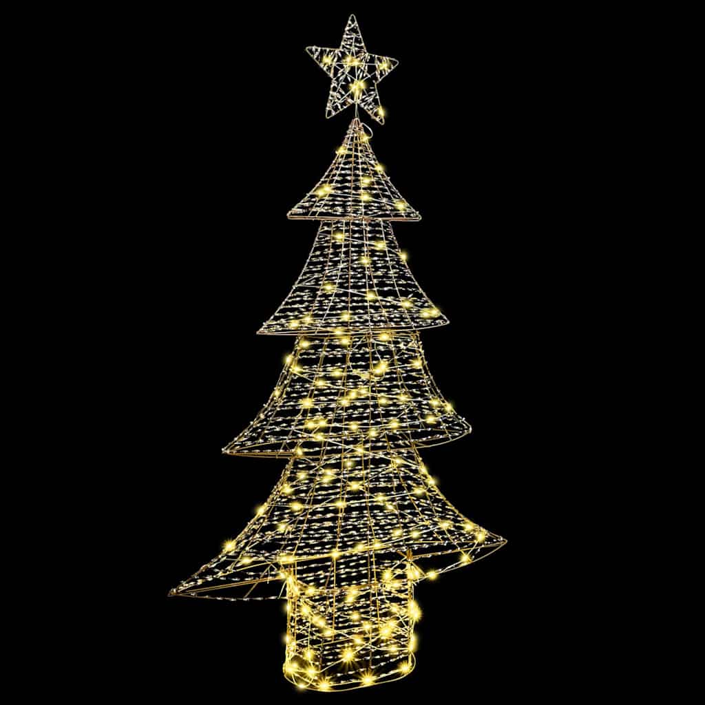 Christmas Tree with 160 LEDs Warm white 151 cm PET