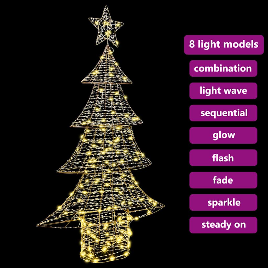 Christmas Tree Warm white 150 cm PET 160 LEDs