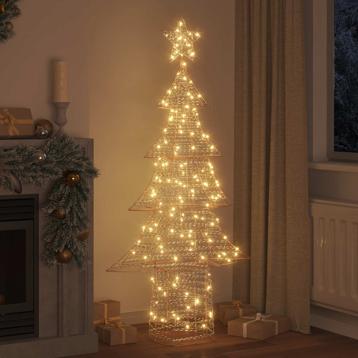 Christmas Tree Warm white 180 cm PET 240 LEDs