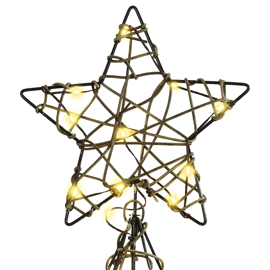Christmas Tree Warm white 150 cm Rattan 160 LEDs