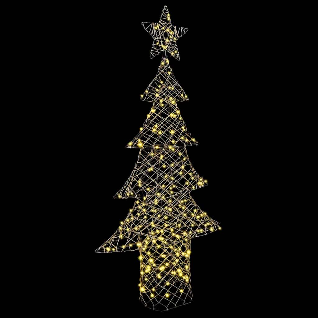 Christmas Tree Warm white 180 cm Rattan 240 LEDs