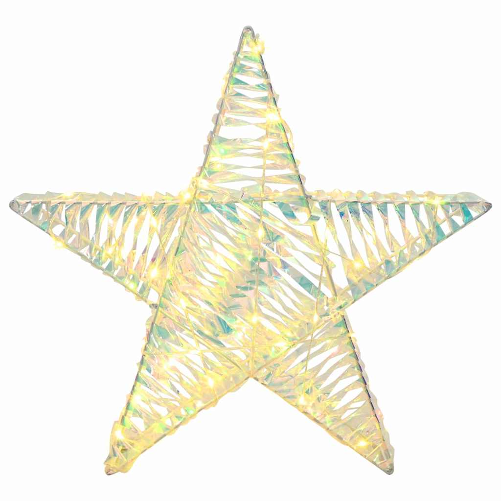 3D Star with 50 LEDs Warm white 55 x 52.5 x 9 cm PET