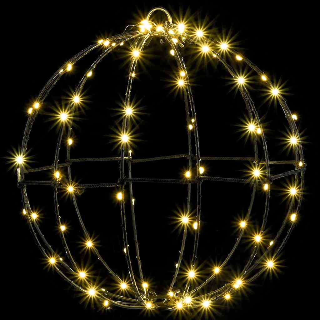 Christmas Finial Light 96 LEDs Warm White Diameter 30 x 32 cm