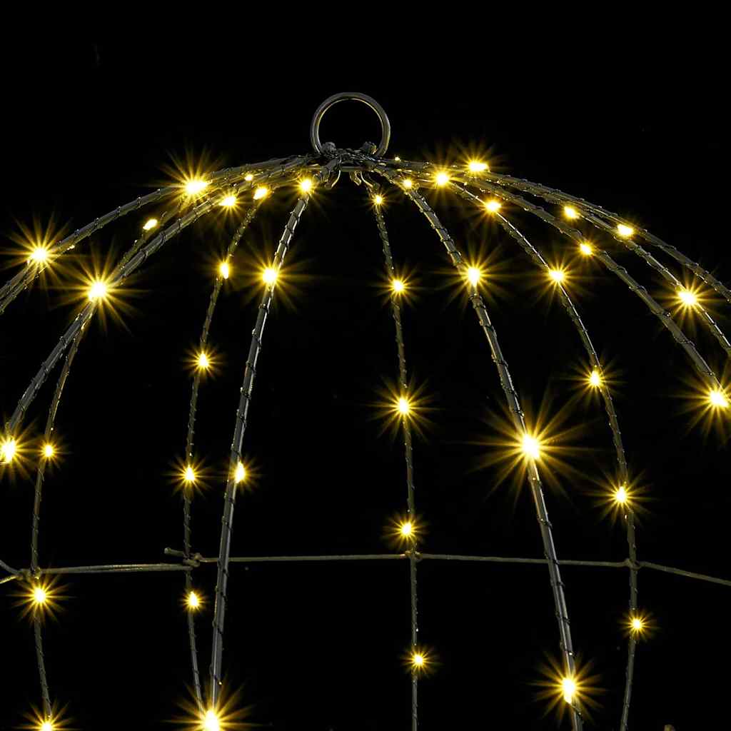 Christmas Finial Light 120 LEDs Warm White Diameter 40 x 42 cm