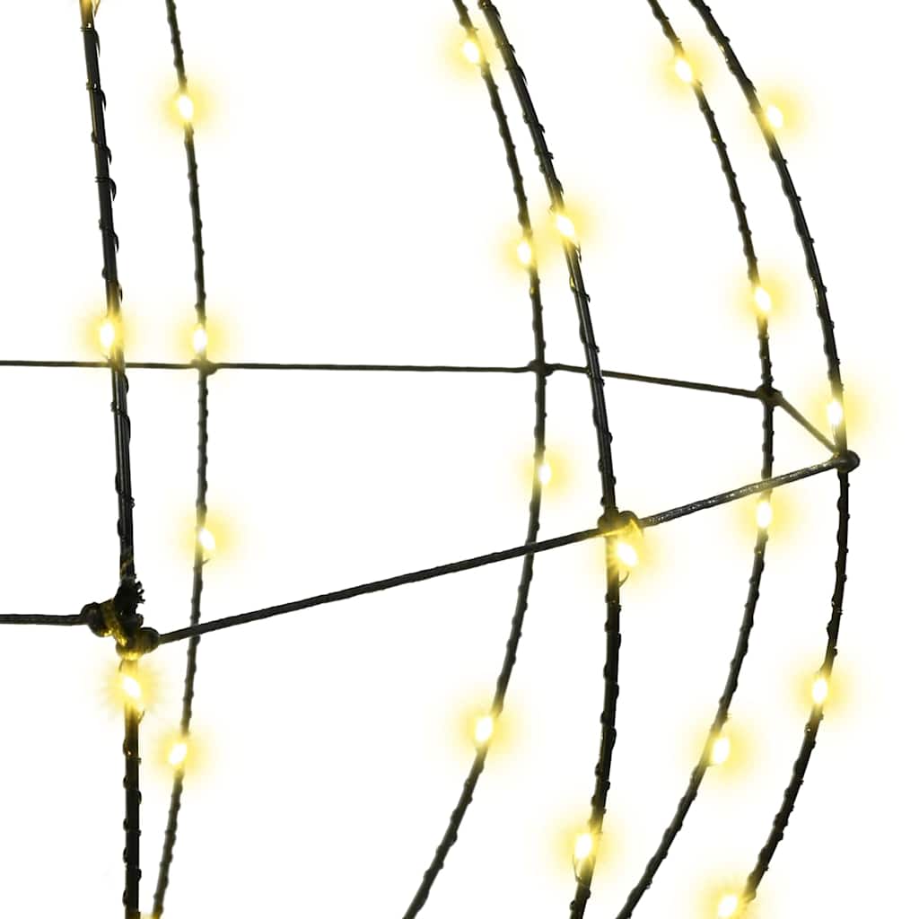 Christmas Finial Light 192 LEDs Warm White Diameter 60 x 62 cm