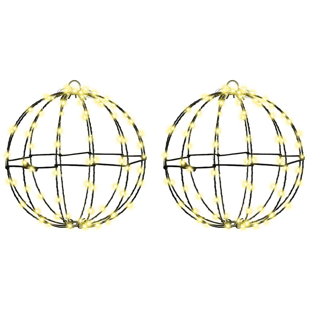 Christmas Finial Light 2 pcs 192 LEDs Warm White