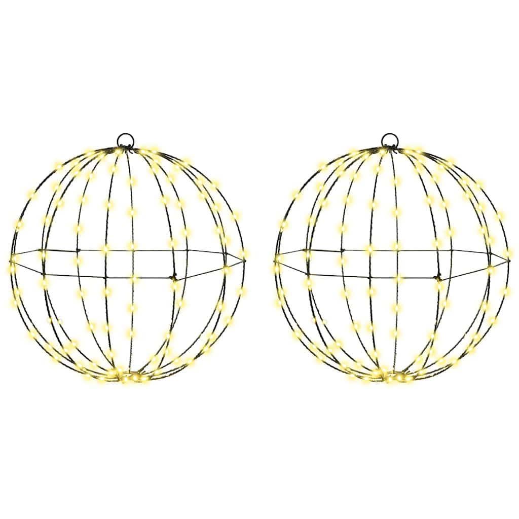 Christmas Finial Light 2 pcs 192 LEDs Warm White