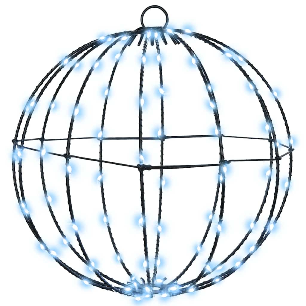 Christmas Finial Light 96 LEDs Cool White Diameter 30 x 32 cm