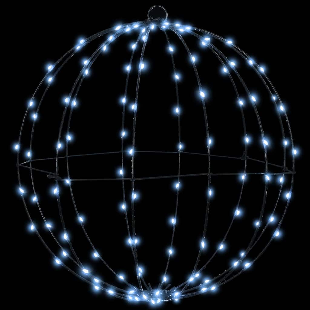 Christmas Finial Light 160 LEDs Cool White Diameter 50 x 52 cm