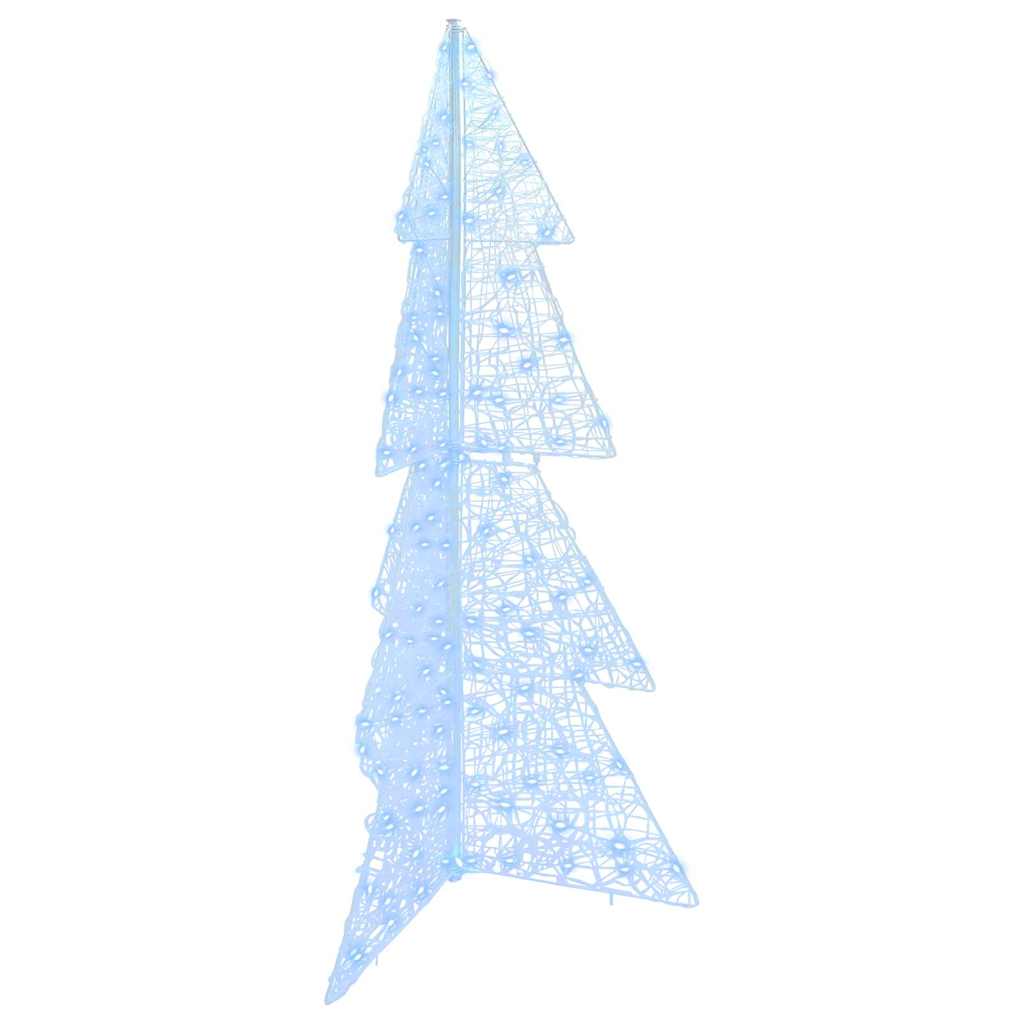 Christmas Tree with 160 LEDs Cold White 150 cm Acrylic