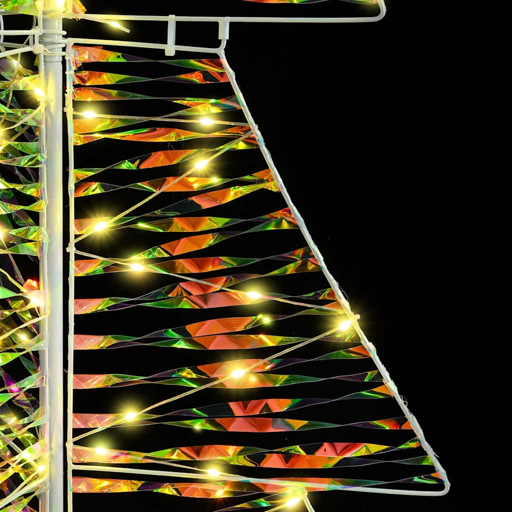 Christmas Tree with 100 LEDs Warm White 120 cm PET