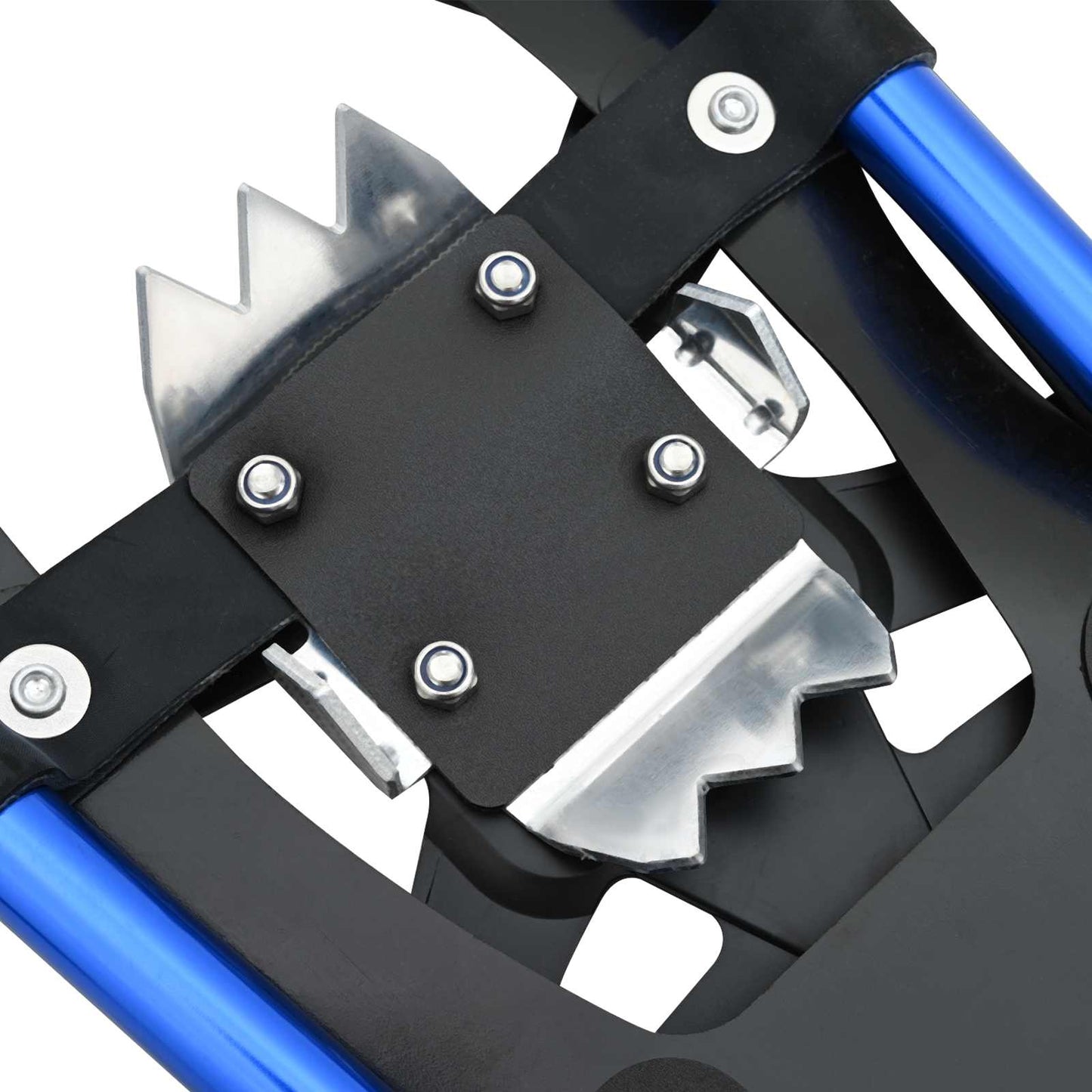 3 in 1 Snowshoes Blue and Black 53.5 x 21 cm Aluminum and HDPE