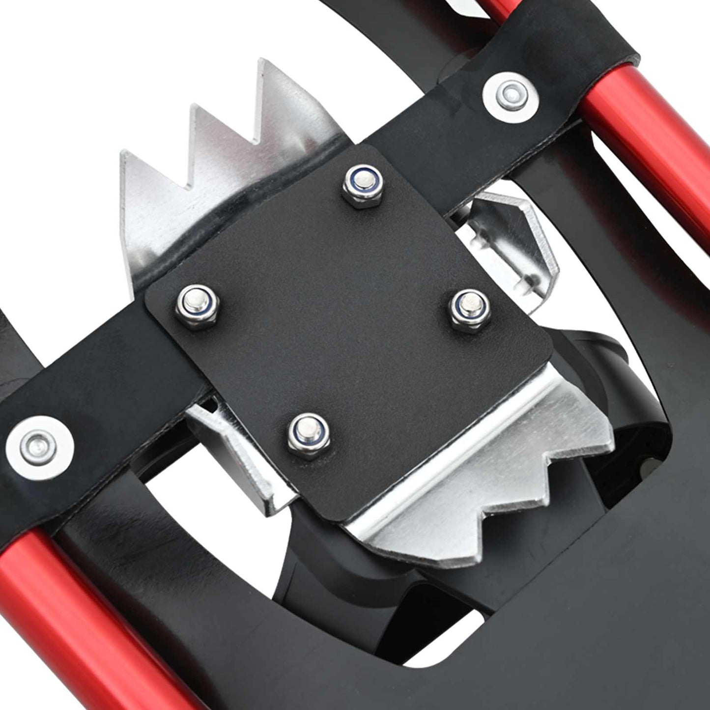 3 in 1 Snowshoes Red and Black 53.5 x 21 cm Aluminum and HDPE