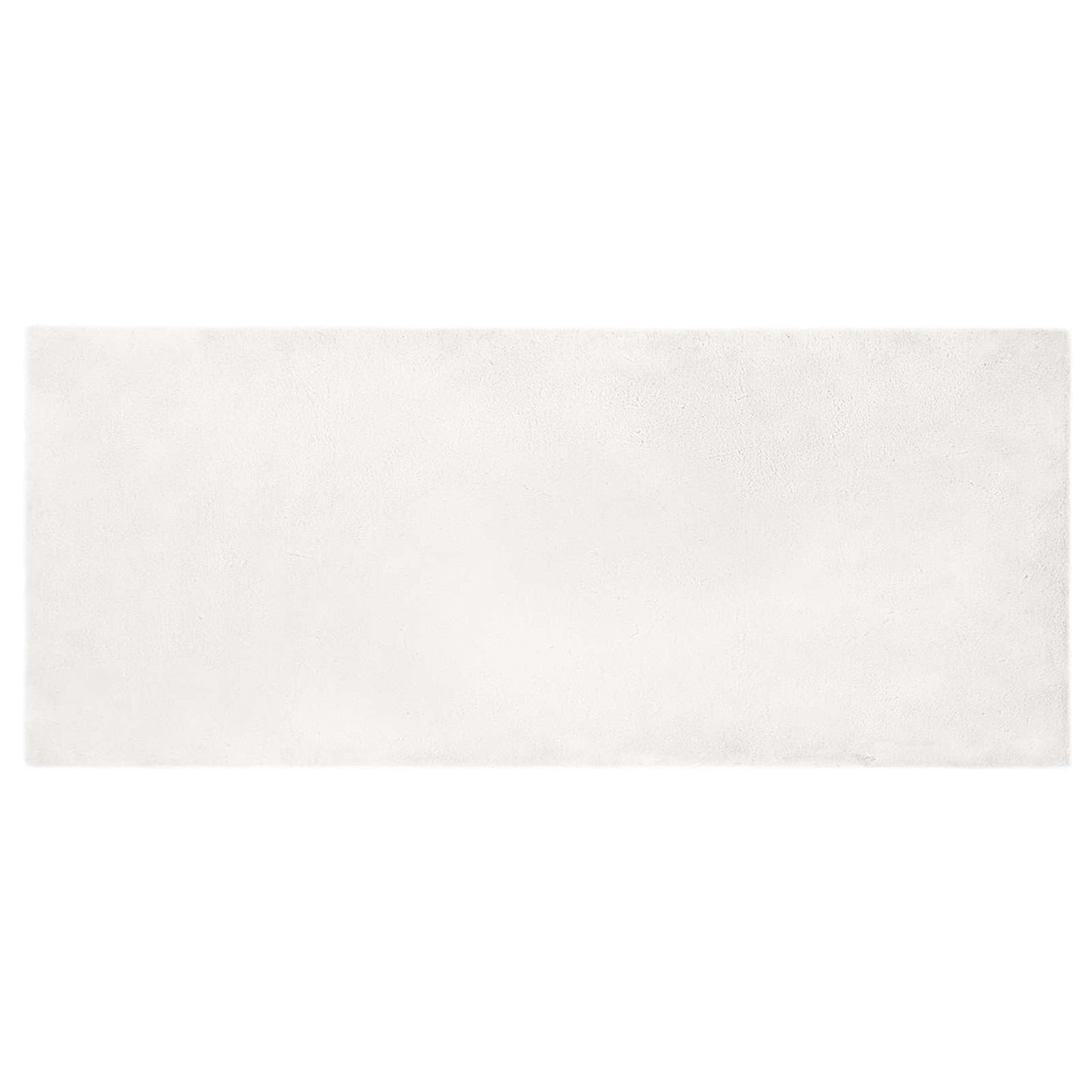 Anti-Slip Faux Rabbit Fur Rug OLITE White 100 x 200 cm
