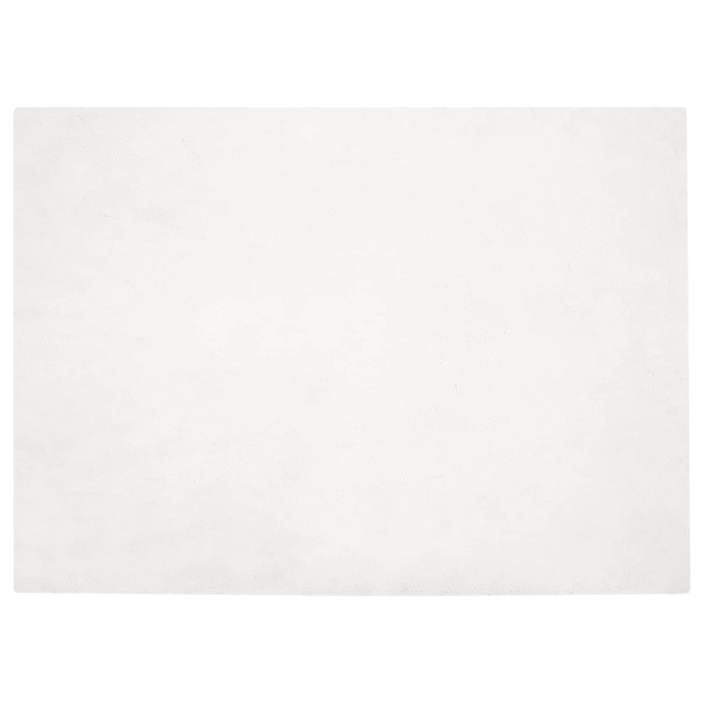 Anti-Slip Faux Rabbit Fur Rug OLITE White 240 x 340 cm