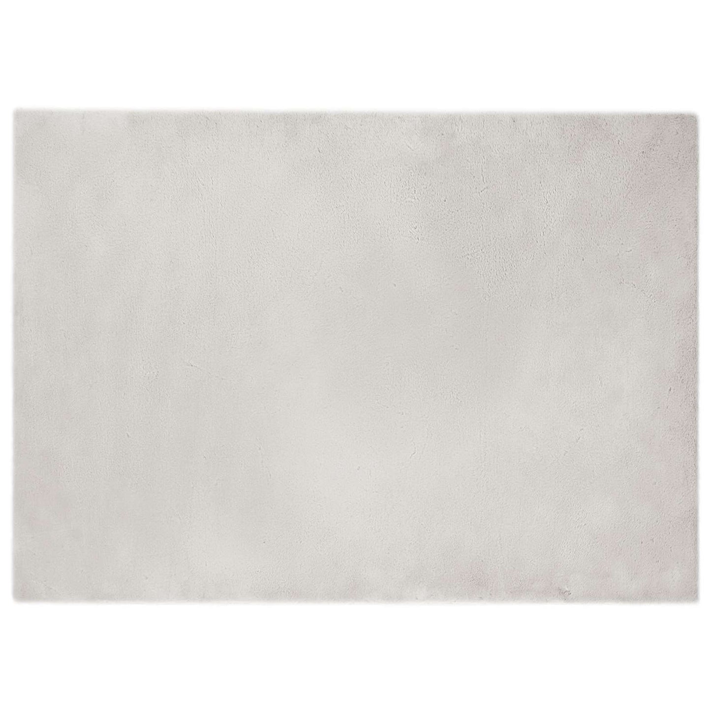 Anti-Slip Faux Rabbit Fur Rug OLITE Beige 200 x 280 cm