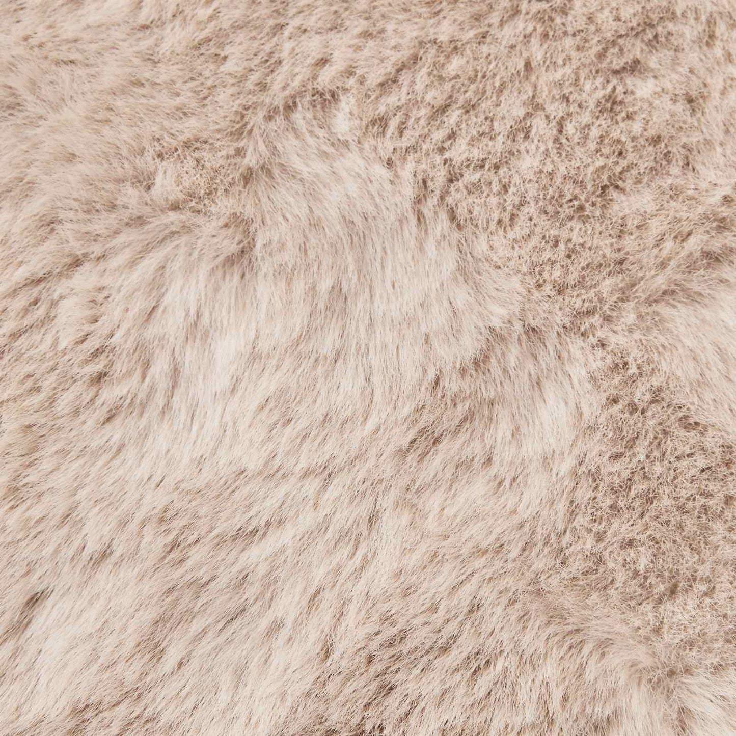 Anti-Slip Faux Rabbit Fur Rug OLITE Taupe 80 x 120 cm Polyester