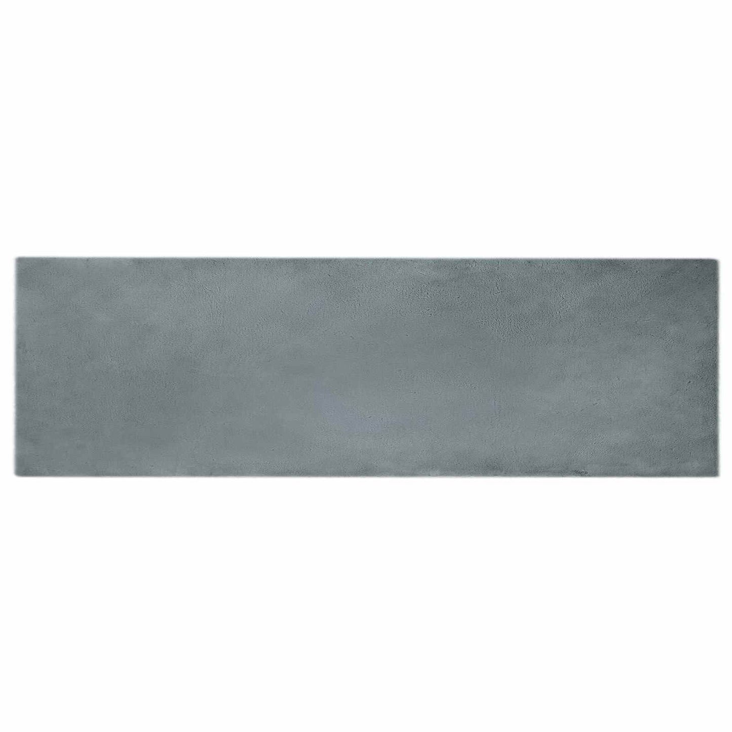 Anti-Slip Faux Rabbit Fur Rug OLITE Anthracite 80 x 250 cm