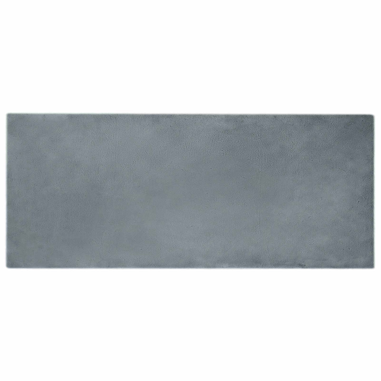 Anti-Slip Faux Rabbit Fur Rug OLITE Anthracite 100 x 200 cm
