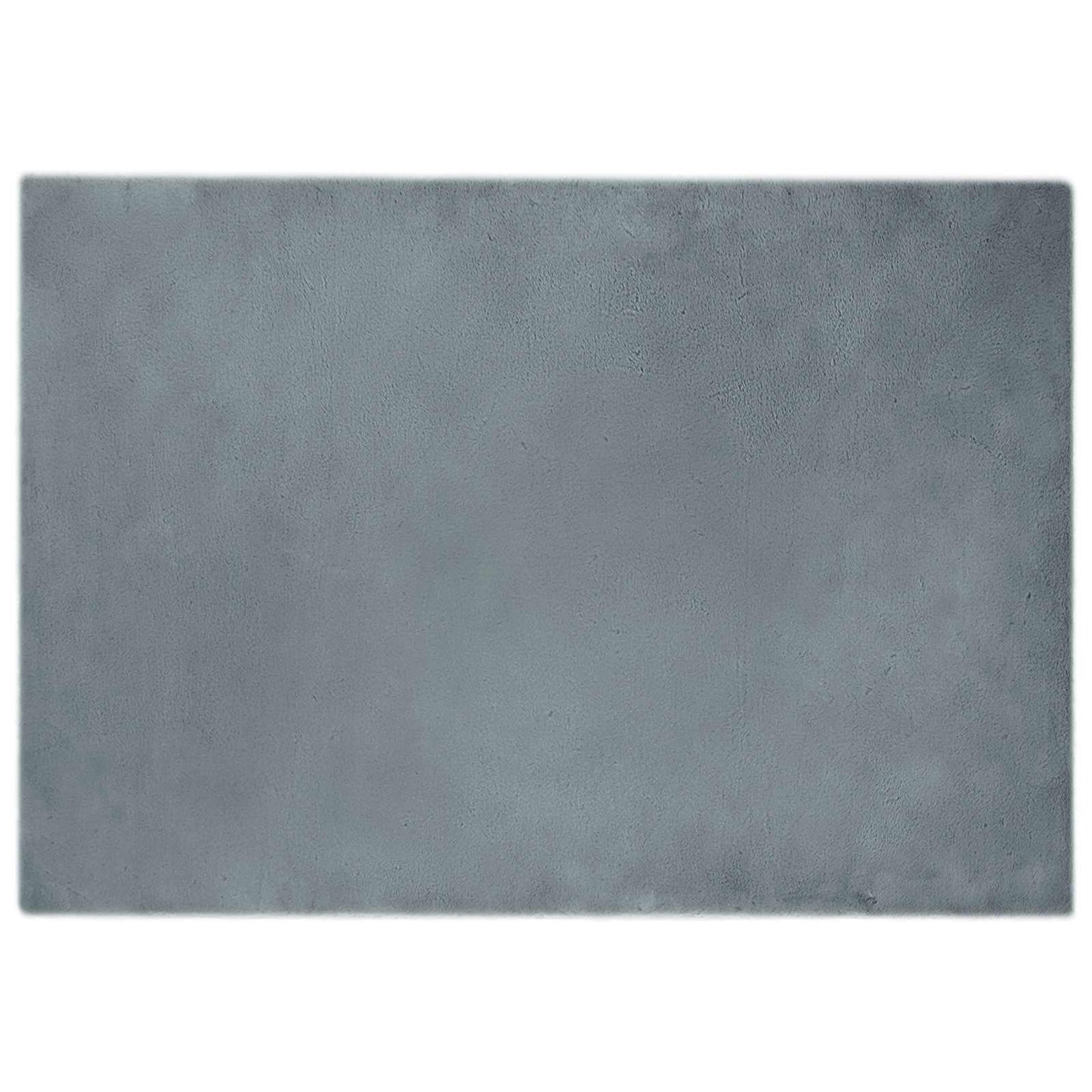 Anti-Slip Faux Rabbit Fur Rug OLITE Anthracite 160 x 230 cm