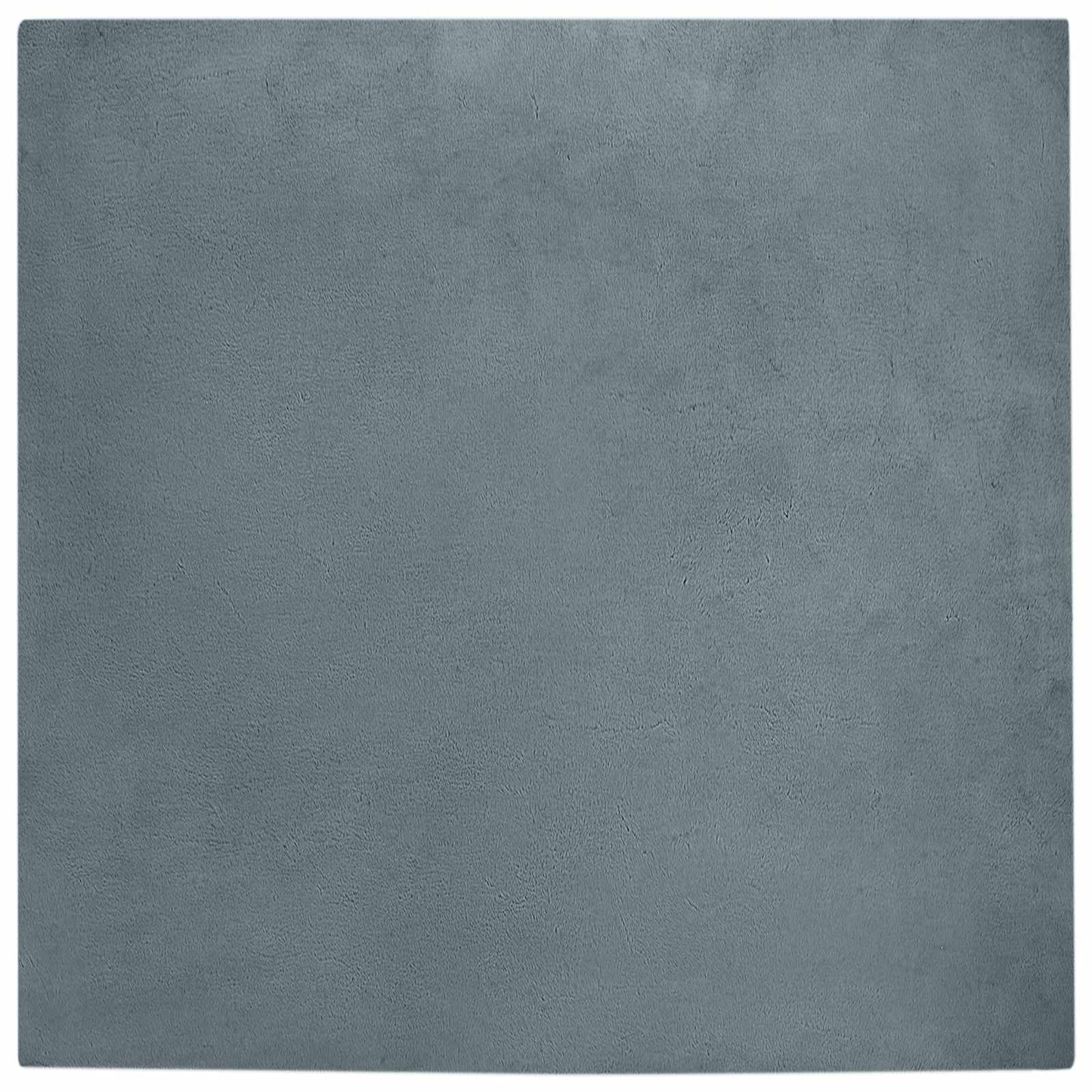 Anti-Slip Faux Rabbit Fur Rug OLITE Anthracite 200 x 200 cm