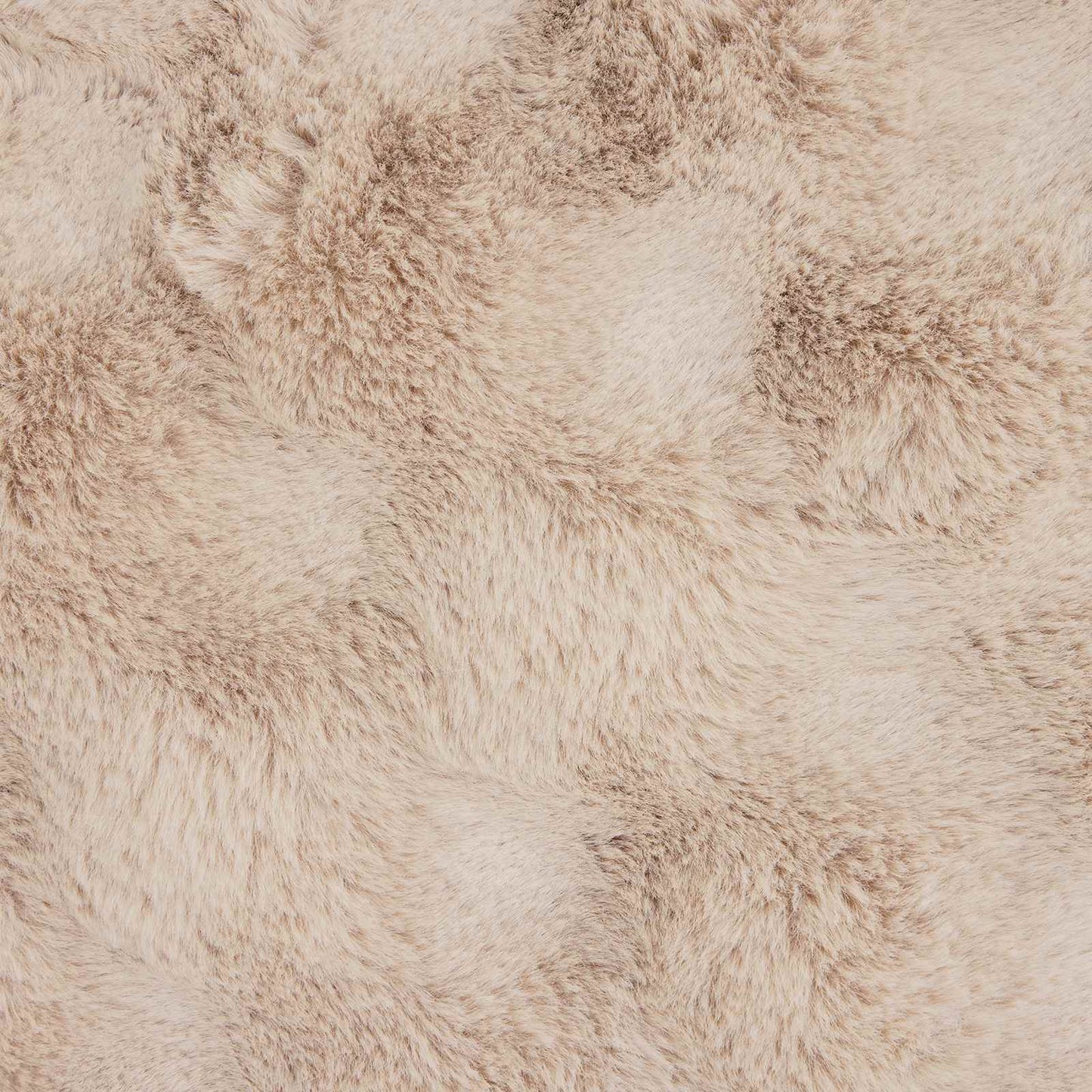 Anti-Slip Faux Rabbit Fur Blanket Olite Beige 130 x 150 cm
