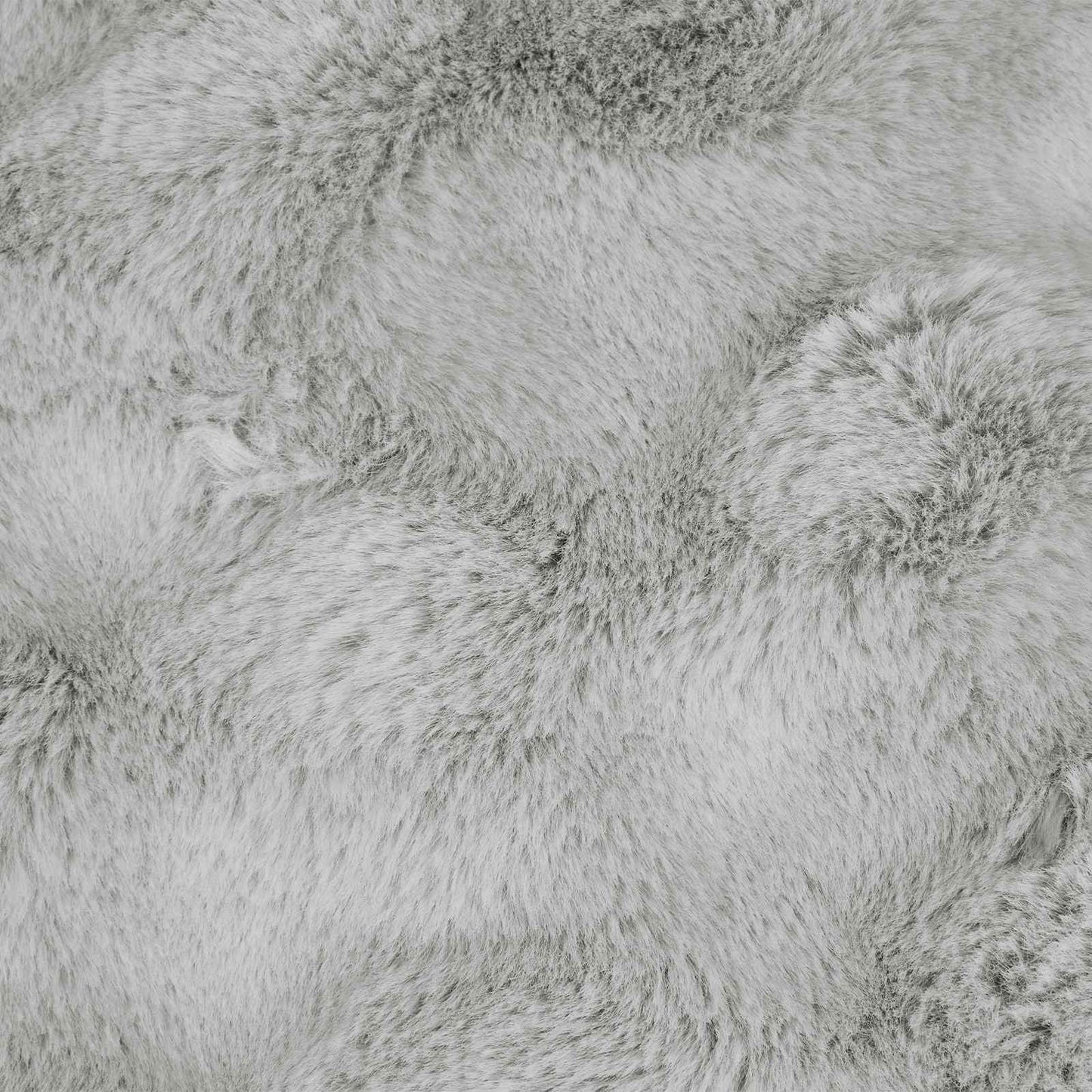 Anti-Slip Faux Rabbit Fur Blanket Olite Grey 150 x 220 cm