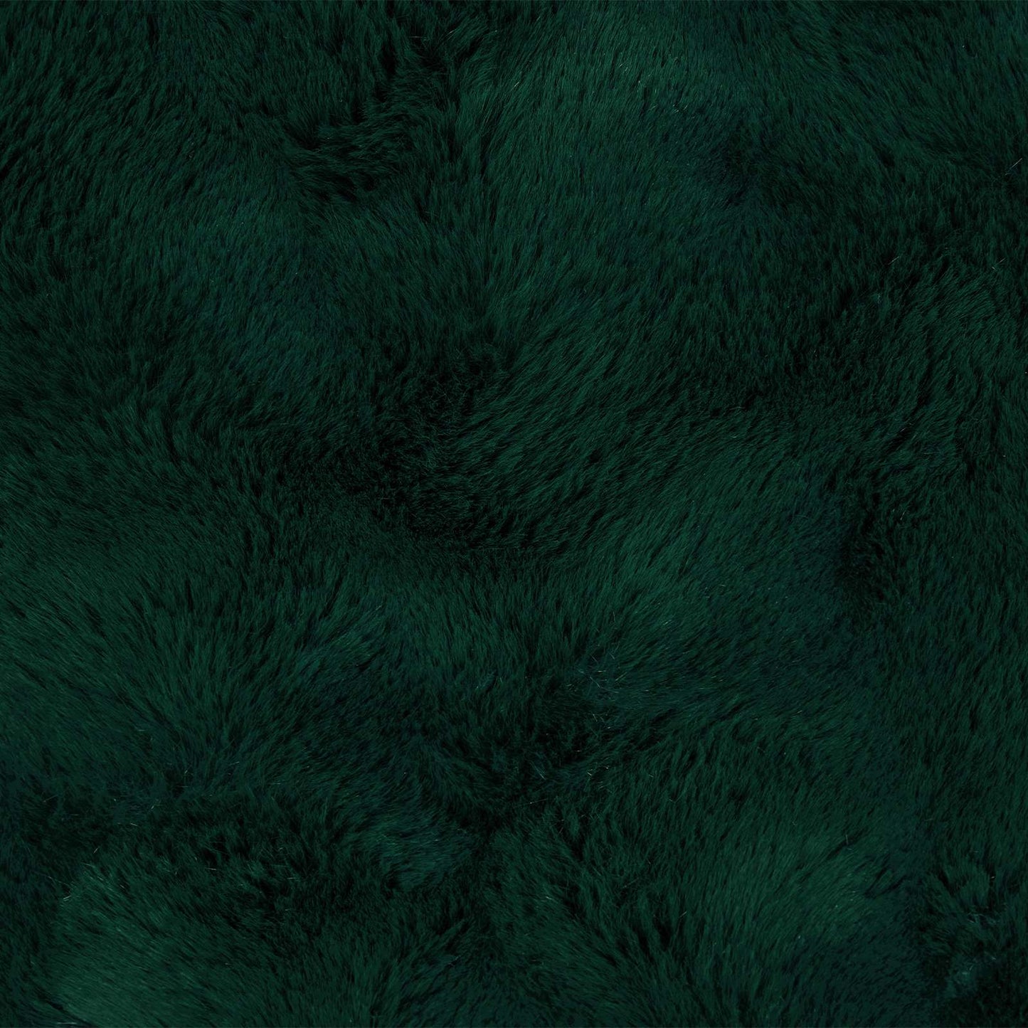 Anti-Slip Faux Rabbit Fur Blanket Olite 4 pcs Dark Green