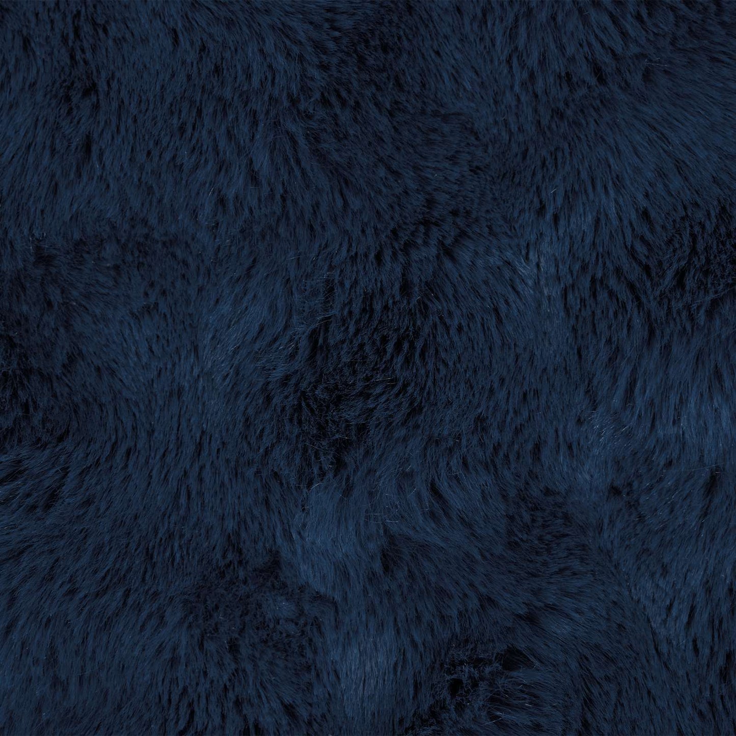 Anti-Slip Faux Rabbit Fur Blanket Olite 4 pcs Marine Blue
