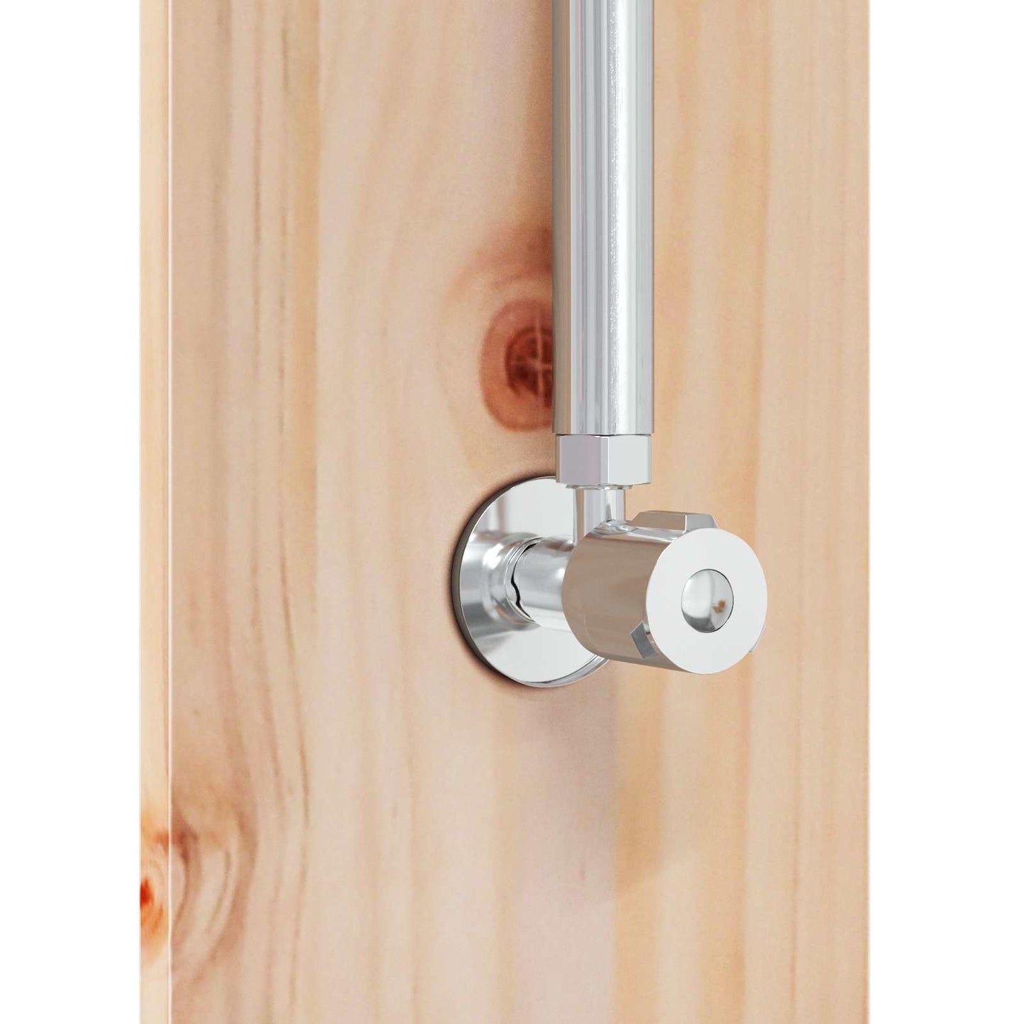 Outdoor Shower Natural 75 x 76 x 217 cm Solid Pine Wood