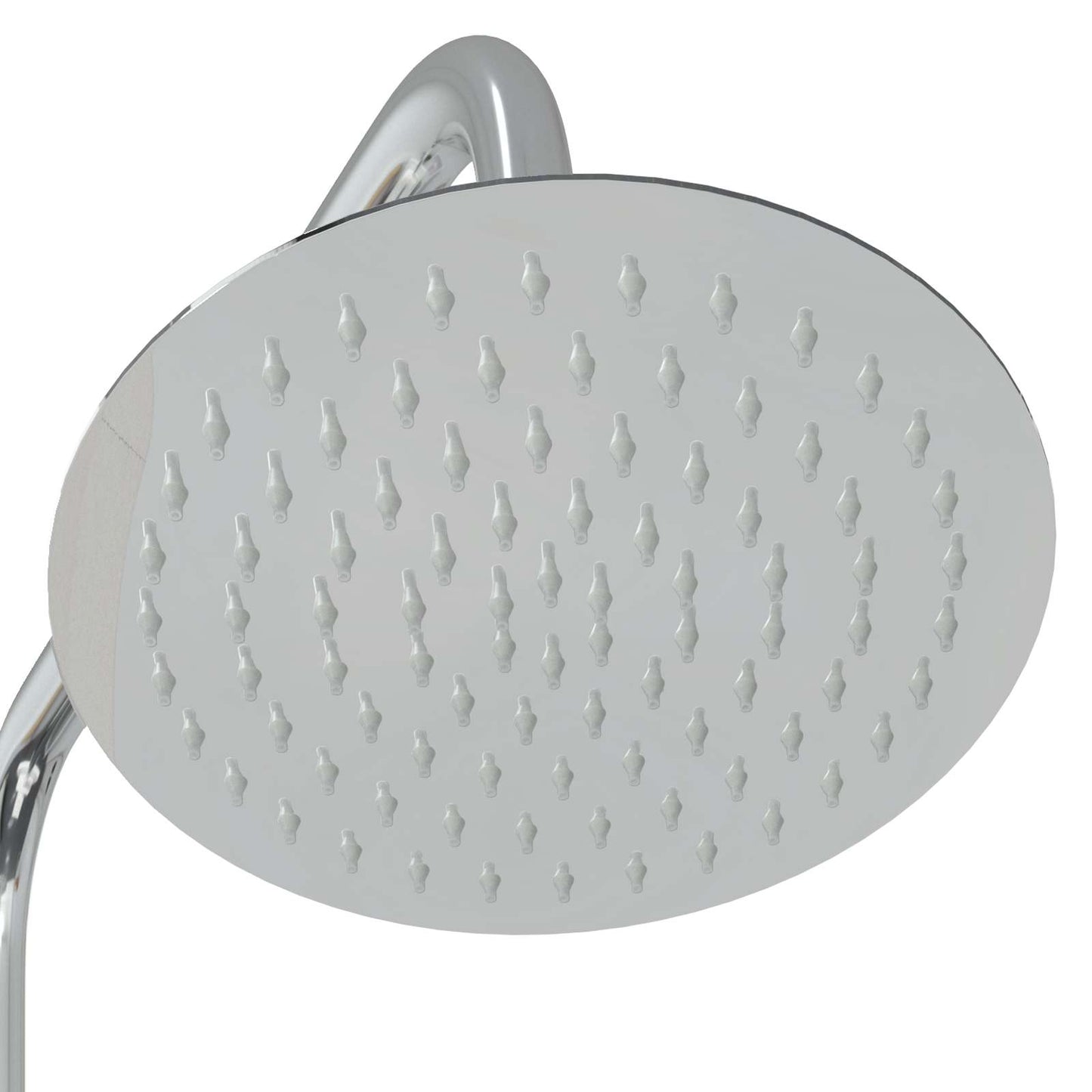 Outdoor Shower 206 cm Solid Pine Wood and Stainless Steel White