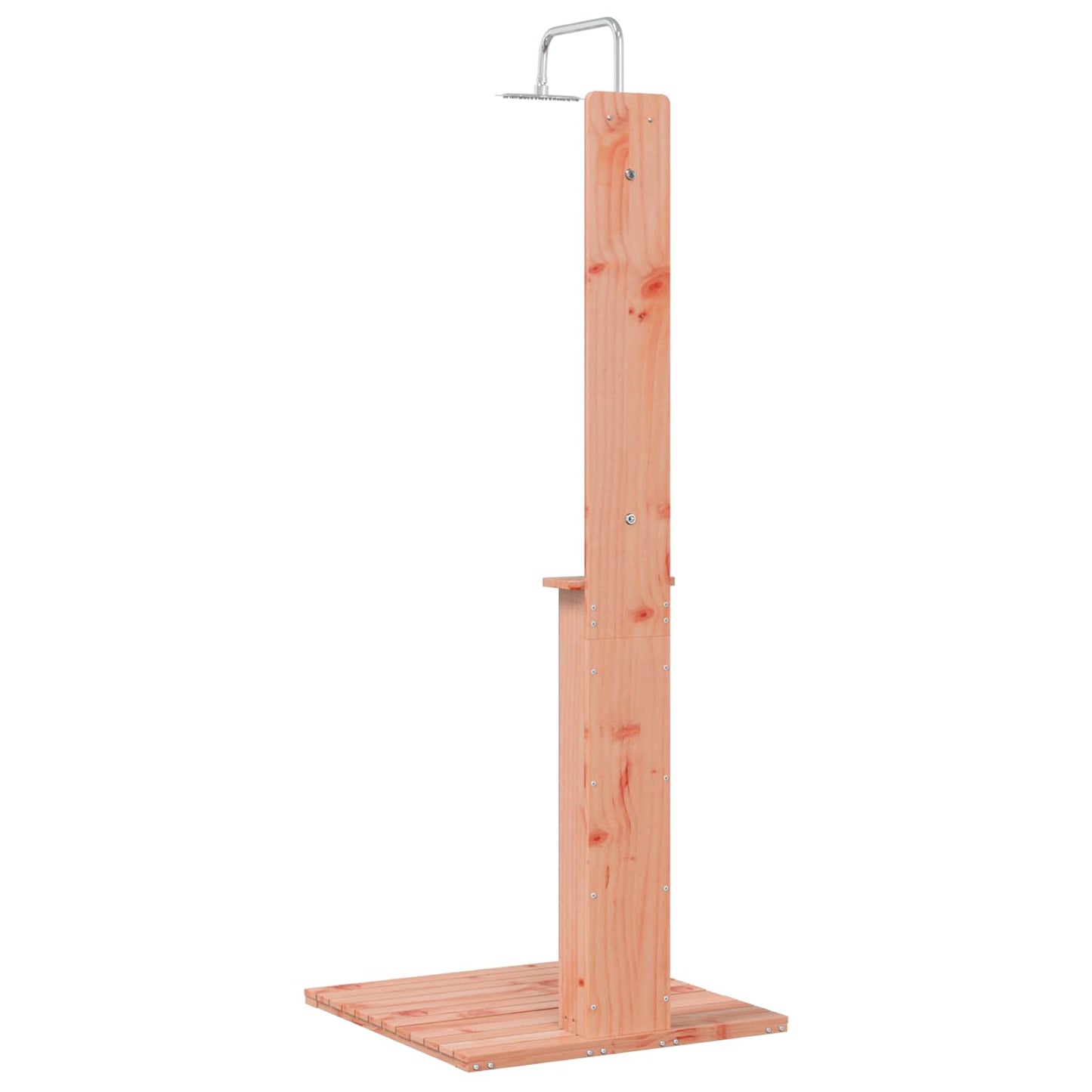 Outdoor Shower 206 cm Solid Douglas Wood and Stainless Steel